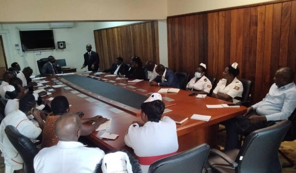 Dr Mwebesa speaks tough on indiscipline, extortion at Mbarara Hospital ...