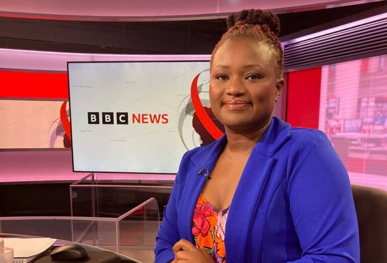 Uganda's Catherine Byaruhanga starts news anchoring role at BBC