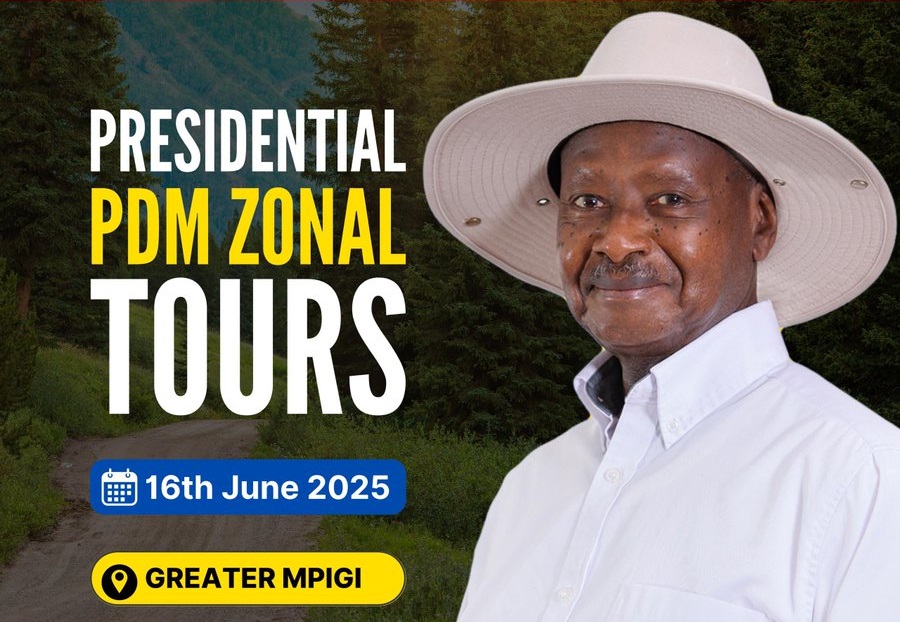 Museveni Heads to Greater Mpigi for PDM Progress Review